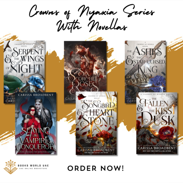 Crowns of Nyaxia Series by Carissa Broadbent With Novellas